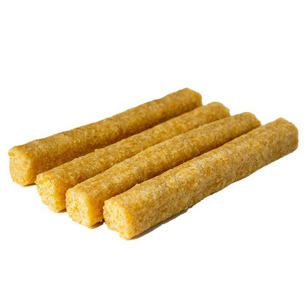 Crispy Käsestange als köstlicher Kauspaß von Dauerkauer