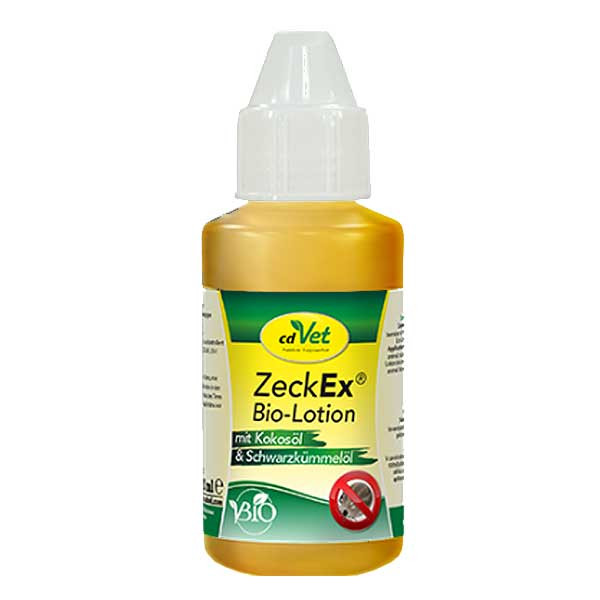 ZeckEx Bio-Lotion von cdVet schützende Hautpflege mit Lavendel