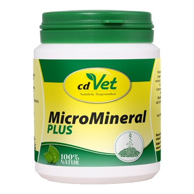 MicroMineral Plus - hochverfügbare Mineralien und Vitalstoffe von cdVet